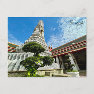 Wat Pho Stupa Bangkok Briefkaart