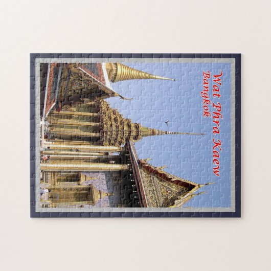 Wat Phra Kaew - Sacred Buddhist Temple - Thailand Legpuzzel (Horizontaal)