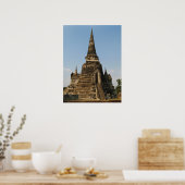 Wat Phra Si Sanphet ... Ayutthaya, Thailand Poster (Keuken)