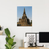 Wat Phra Si Sanphet ... Ayutthaya, Thailand Poster (Thuiskantoor)