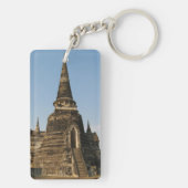 Wat Phra Si Sanphet ... Ayutthaya, Thailand Sleutelhanger (achterkant)