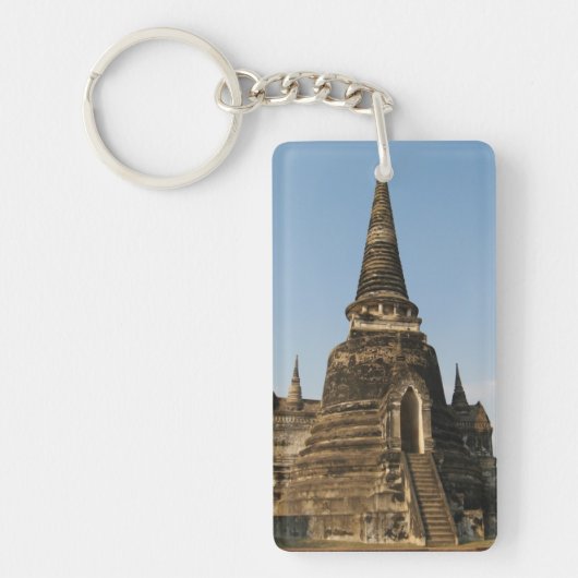 Wat Phra Si Sanphet ... Ayutthaya, Thailand Sleutelhanger (Voorkant)