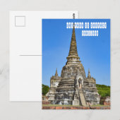 Wat Phra Si Sanphet Briefkaart (Voorkant / Achterkant)