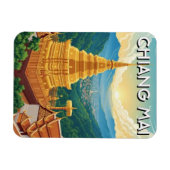  Wat Phrathat Doi Suthep Chiang Mai Thailand Magneet (Horizontaal)