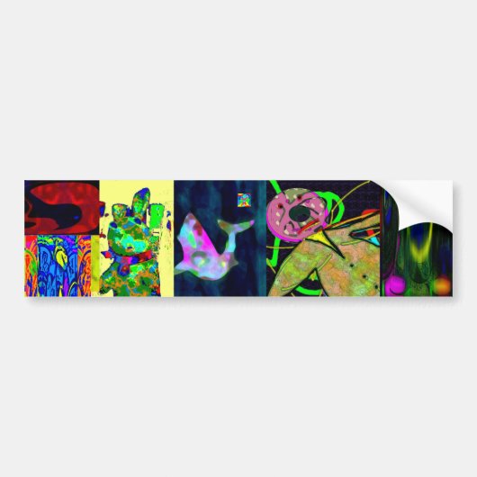 Wat probeert u om hier te zeggen? bumpersticker (Voorkant)