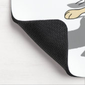 Wat...? Rabbit Cartoon Mousepad Muismat (Hoek)