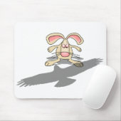 Wat...? Rabbit Cartoon Mousepad Muismat (Met muis)