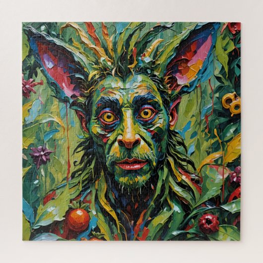 Wat?! Rainbow Creature Graffiti Kleuren Puzzel (Verticaal)