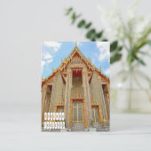 Wat Ratchabophit in Bangkok Feestdagenkaart (Staand voorkant)