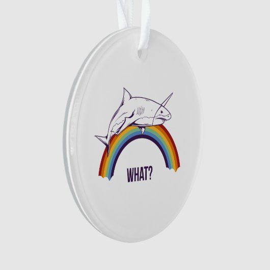 Wat regenbooghaai ornament (voorkant)