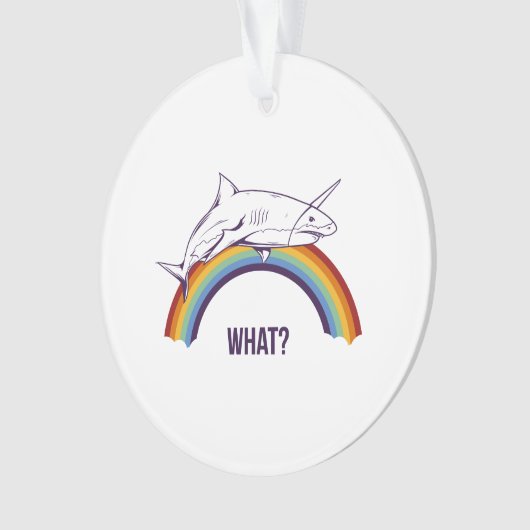Wat regenbooghaai ornament (voorkant)