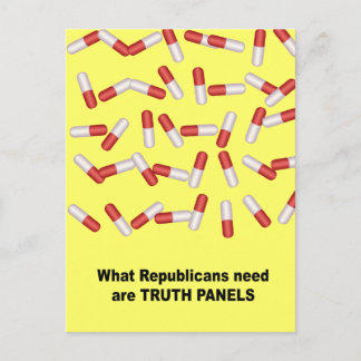 Wat Republikeinen nodig hebben zijn waarheidsborde Briefkaart