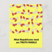Wat Republikeinen nodig hebben zijn waarheidsborde Briefkaart (Voorkant)