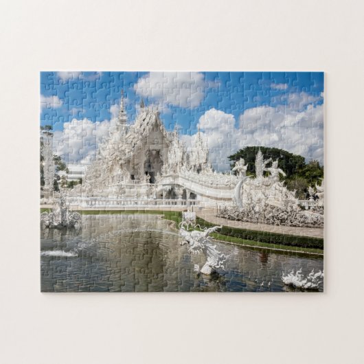 Wat Rong Khun in Chiang Rai, Thailand Legpuzzel (Horizontaal)