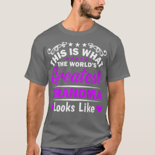 Wat 's werelds grootste oma lijkt op moeders D T-shirt