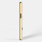 "... wat?" Schattige verwarde Cartoon puppy iPhone Hoesje (Rechterkant)