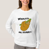 WAT? Schiet op. Sleuf T-shirt (Voorkant)