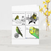 Wat schijnt Profficer te zijn? Wenskaart Kaart (Gele Bloem)