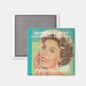 Wat schoolpsychologen dagdromen over magneet (Voorkant / Achterkant)