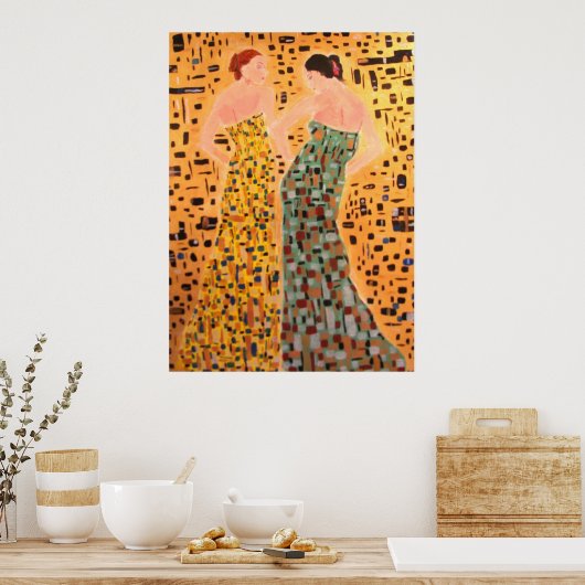 Wat schoonheid betreft poster (Keuken)