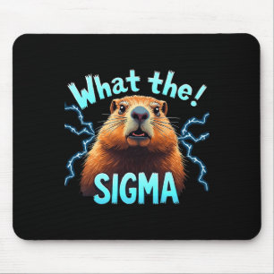 Wat Sigma Meme Vintage Woodchuck Voor Ground-hog L Muismat