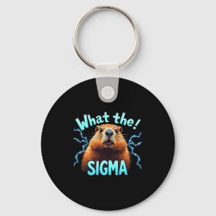 Wat Sigma Meme Vintage Woodchuck Voor Ground-hog L Sleutelhanger