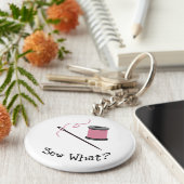 Wat? Sleutelhanger (Zijkant)