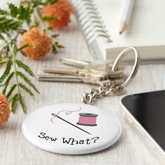 Wat? Sleutelhanger (Zijkant)