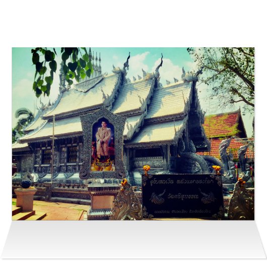 Wat Sri Suphan, de Silver Temple, Chiang Mai (Binnen Horizontaal (Boven))