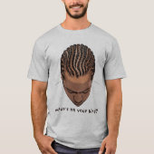 wat staat er in je hoofd ? t-shirt (Voorkant)
