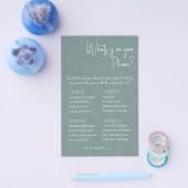 Wat staat er op je telefoon? Game Kaart Flyer (Enkel)