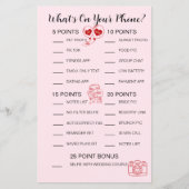 Wat staat er op je telefoon spel - Vrijgezellenfee (Voorkant)