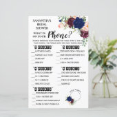 Wat staat er op je telefoondouche in de Engelse sp (Staand voorkant)