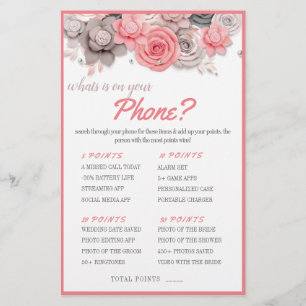 Wat staat er op jouw telefoon? Spelkaart Flyer