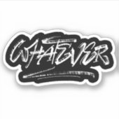 Wat Sticker (Voorkant)