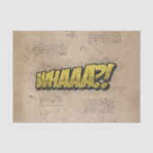 WAT?! stripboek Steampunk Pop Tissuepapier (Voorkant)