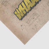 WAT?! stripboek Steampunk Pop Tissuepapier (Detail)