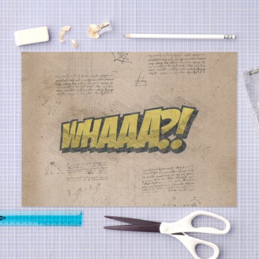 WAT?! stripboek Steampunk Pop Tissuepapier (Craft)