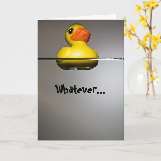 Wat... STROOKT UW EENHEID! Kaart (Gele Bloem)