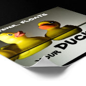 Wat... STROOKT UW (RUBBER) EENVOUDIG! POSTER (Hoek)