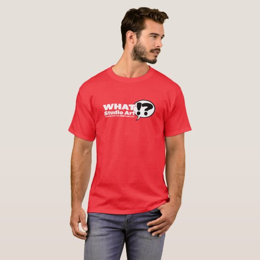 WAT? Studio Art T-Shirt (Voorkant volledig)