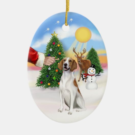 Wat te doen in de buurt van American Foxhound Keramisch Ornament (Voorkant)