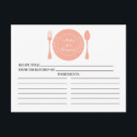 Wat te doen in de buurt van Dinner Vrijgezellenfee Briefkaart<br><div class="desc">Hedendaagse Vrijgezellenfeest Keuken Recept Kaarten met een stijlvolle koraal roze gerecht met een vork en lepel op een frisse witte achtergrond. De voorkant van onze receptenkaart biedt ruimte voor een receptentitel, uit de keuken van ingrediënten en ruimte. Flip onze receptenkaart over naar uitzicht richtingen, voorbereidingstijd en totale tijd. Bezoek onze...</div>
