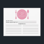 Wat te doen in de buurt van Dinner Vrijgezellenfee Briefkaart<br><div class="desc">Hedendaagse Vrijgezellenfeest Keuken Recept Kaarten met een stijlvol roze gerecht met een vork en lepel op een frisse witte achtergrond. De voorkant van onze receptenkaart biedt ruimte voor een receptentitel, uit de keuken van ingrediënten en ruimte. Flip onze receptenkaart over naar uitzicht richtingen, voorbereidingstijd en totale tijd. Bezoek onze winkel...</div>