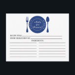 Wat te doen in de buurt van Dinner Vrijgezellenfee Briefkaart<br><div class="desc">Hedendaagse Vrijgezellenfeest Keuken Recept Kaarten met een stijlvol blauw gerecht met een vork en lepel op een frisse witte achtergrond. De voorkant van onze receptenkaart biedt ruimte voor een receptentitel, uit de keuken van ingrediënten en ruimte. Flip onze receptenkaart over naar uitzicht richtingen, voorbereidingstijd en totale tijd. Bezoek onze winkel...</div>