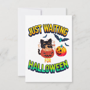 Wat te doen in de buurt van Halloween Black Cat Va Bedankkaart