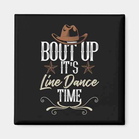 Wat te doen in de buurt van It's Line Dance Time - Magneet (Voorkant)