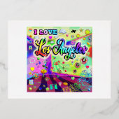 Wat te doen in de buurt van Los Angeles Cool Energ Folie Feestdagen Briefkaart (Voorkant)