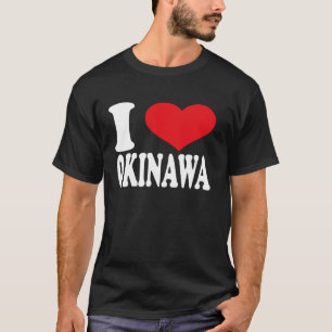 Wat te doen in de buurt van Okinawa Heart Okinawa  T-shirt