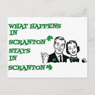 Wat te doen in de buurt van Scranton Irish Parade Briefkaart